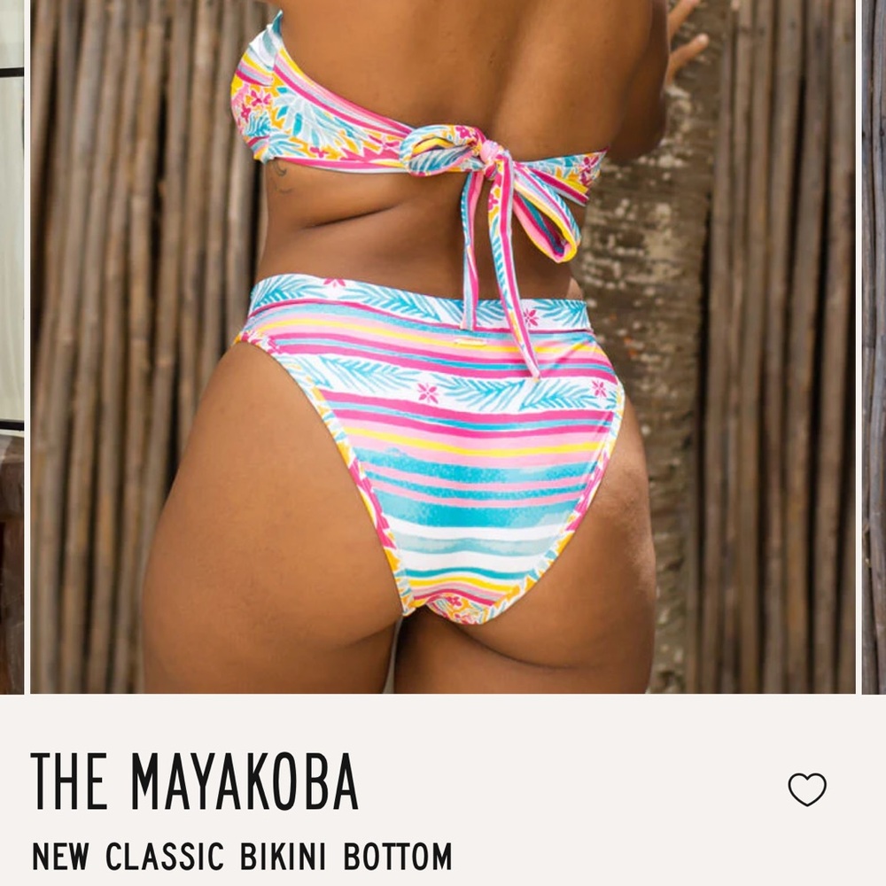 NWT Kenny Flowers THE MAYAKOBA Classic bikini BOTTOM - Picture 1 of 2